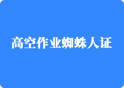 白虎美女裸体被操在线观看高空作业蜘蛛人证